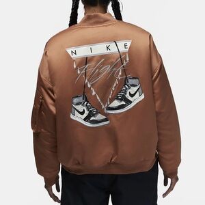 NWT Nike Air Jordan Flight Renegade Puffer Jacket Women’s Size Large